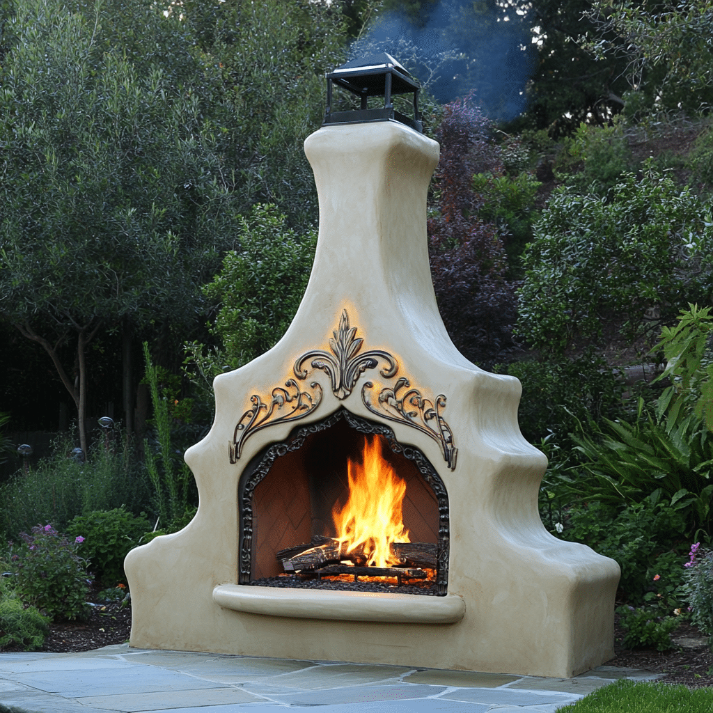 outdoor fireplaces