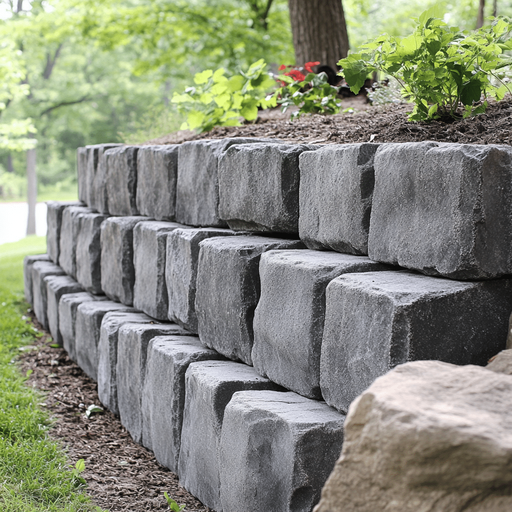 retaining wall block