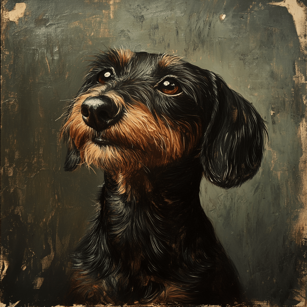 wire haired dachshund